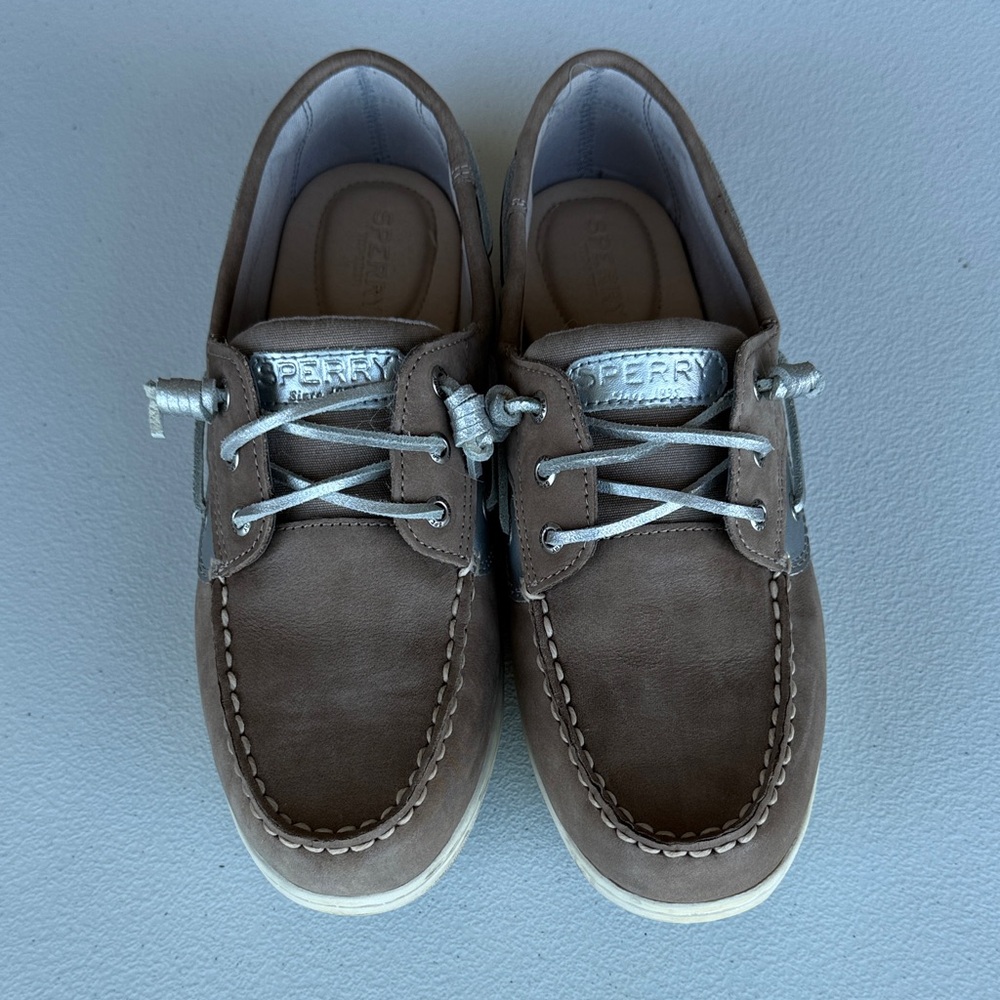 Sperry Men's Tan Leather Boat Shoes
